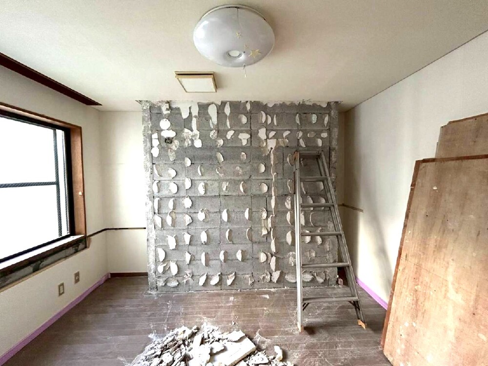 洋室の解体
