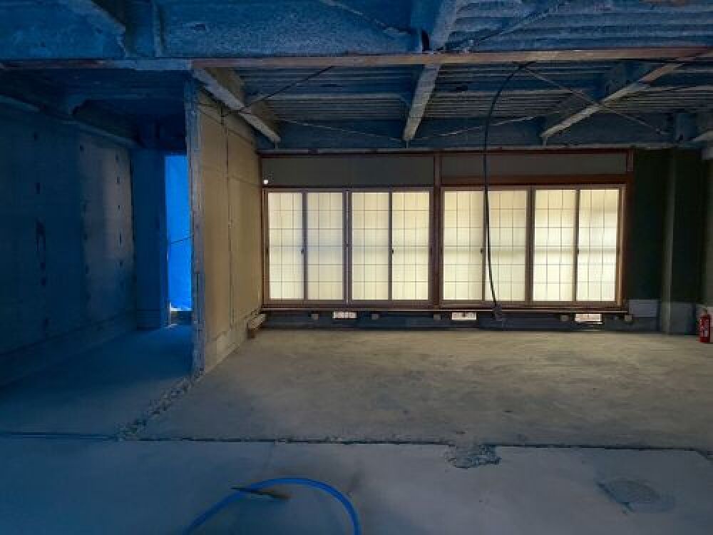 解体工事　終了