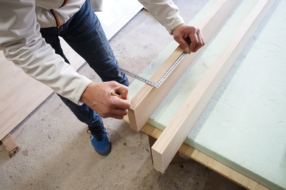 大工さんによる完全造作の建具製作（その1）