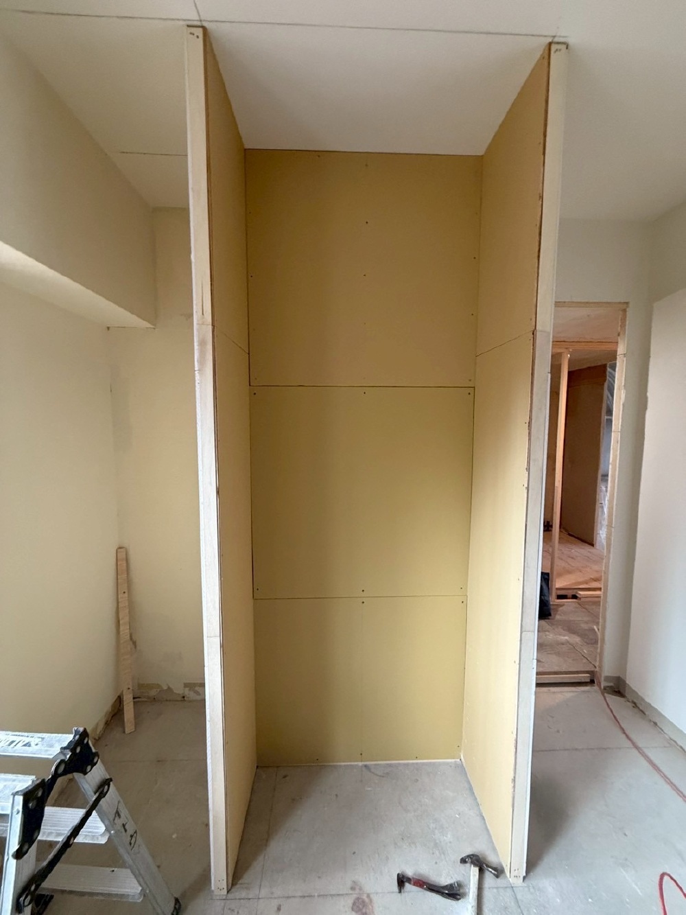 【木工事】間仕切り壁