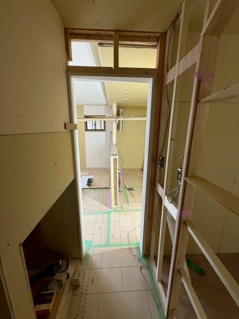 建具枠取付