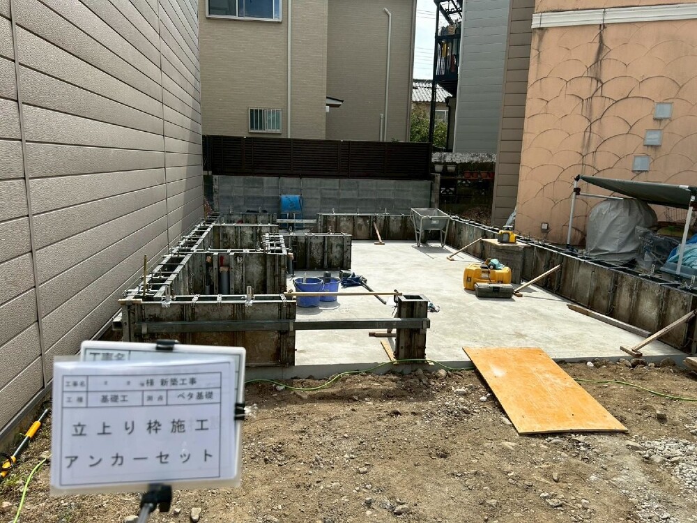 基礎 立上り枠 アンカーセット