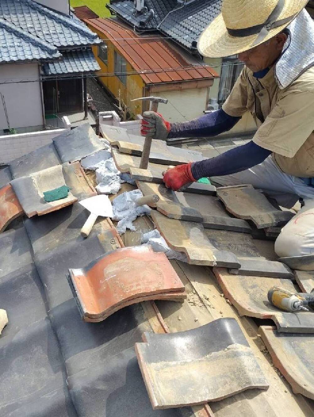 屋根工事④