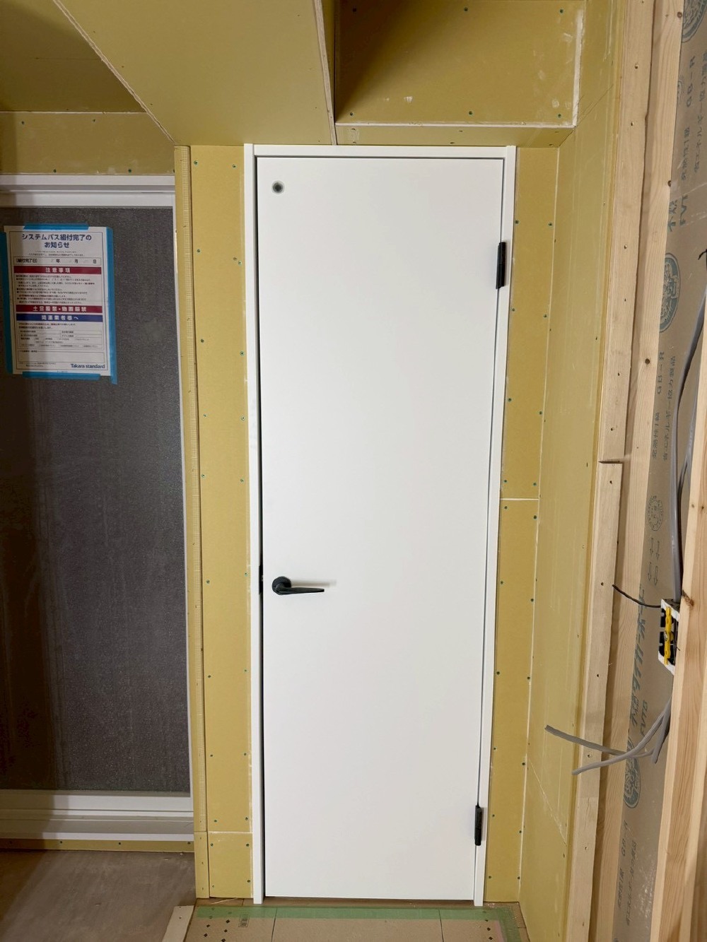 建具枠取り付け・建具取り付け