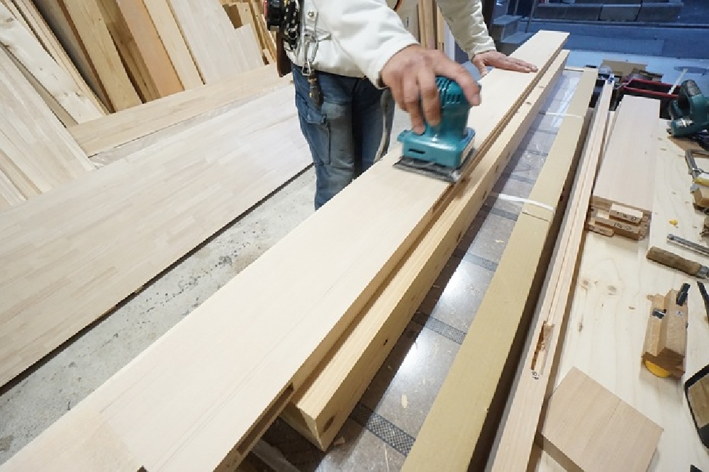 大工さんによる完全造作の建具製作（その４）