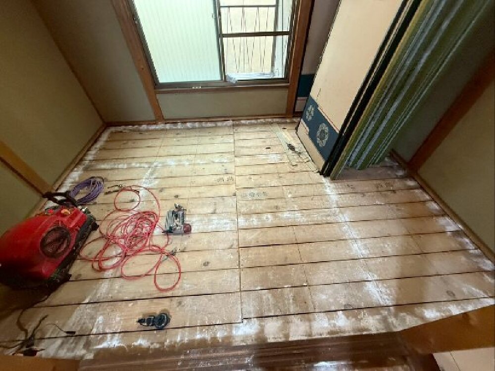 畳からフローリングへ交換