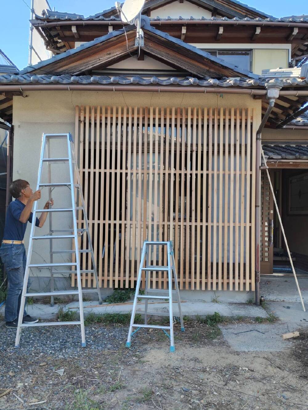 木格子工事