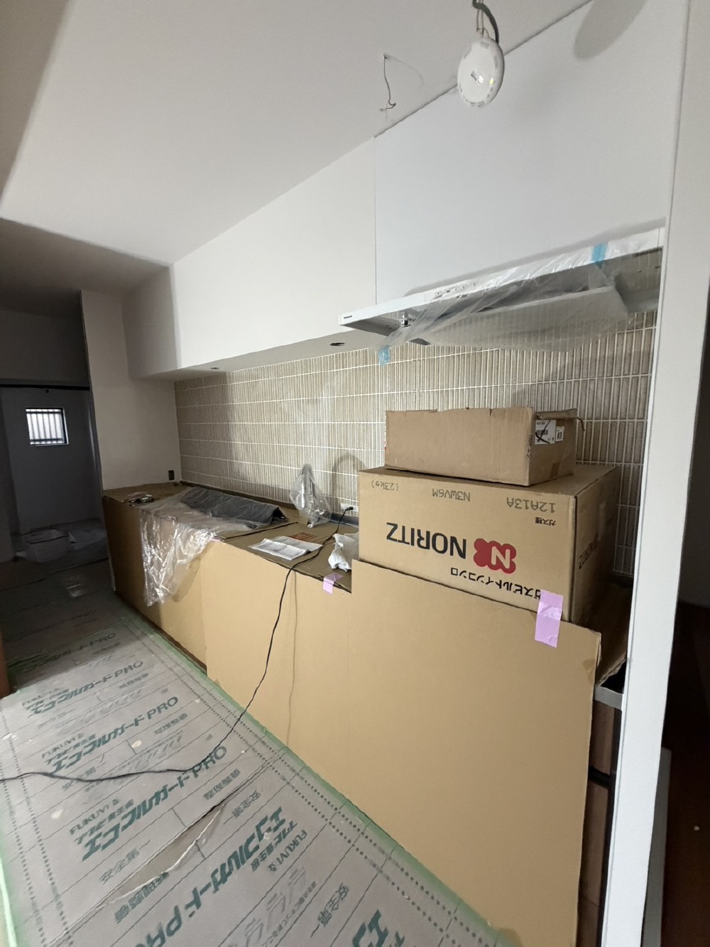 キッチン施工