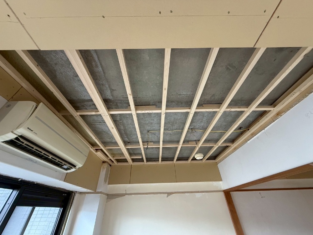 【木工事】天井下地