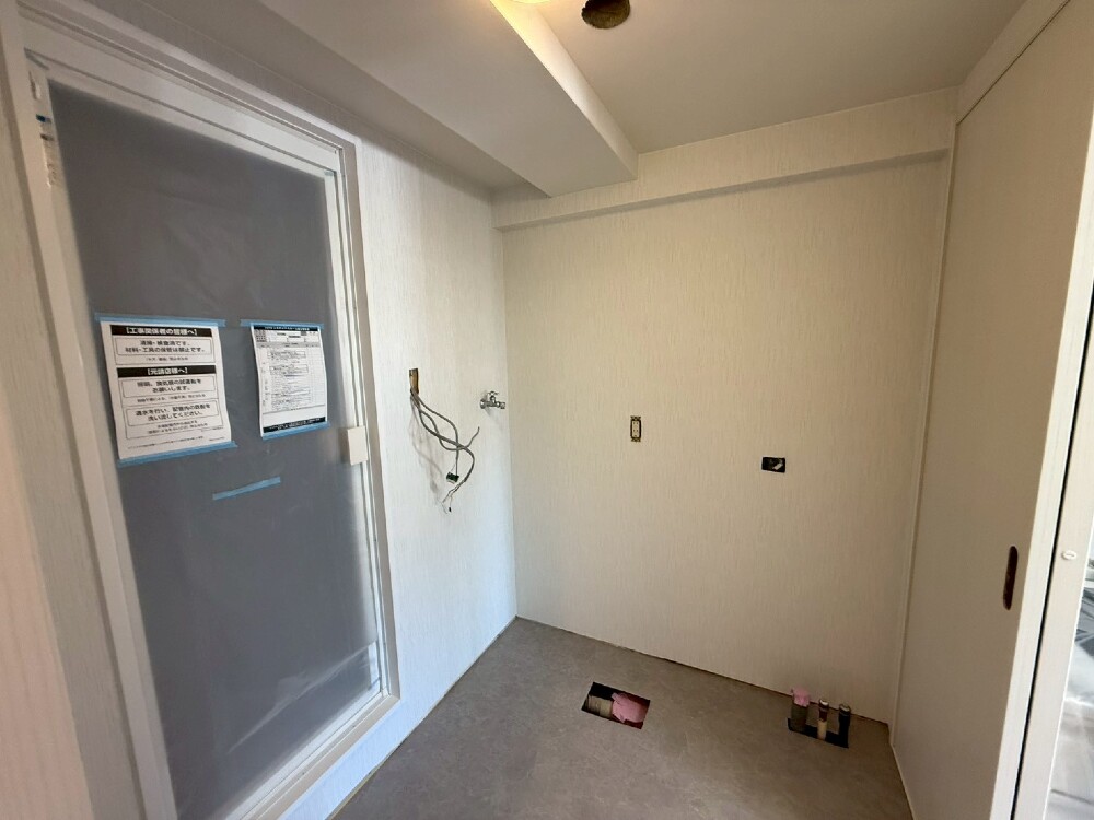 【内装工事】クッションフロア貼