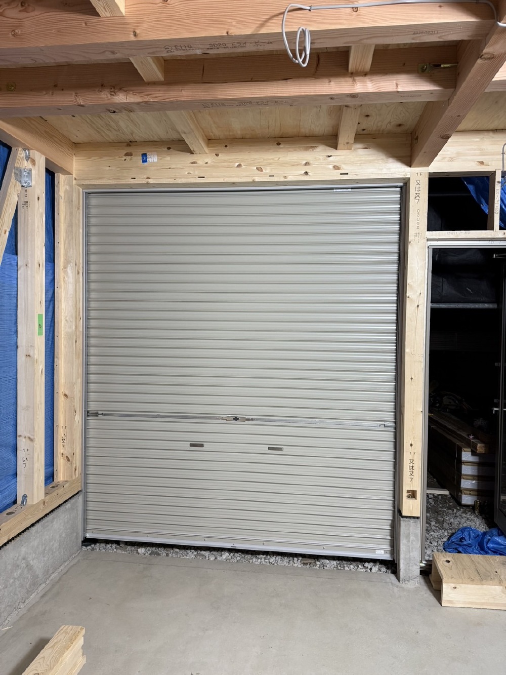 シャッター設置