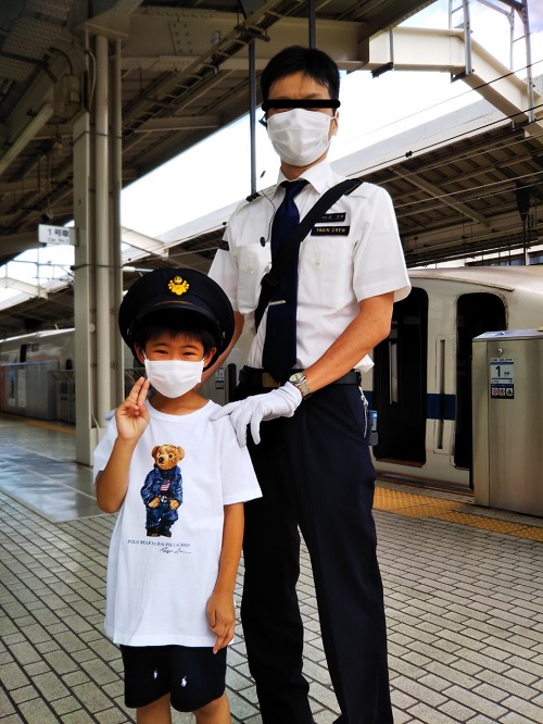 車掌さんと一緒に