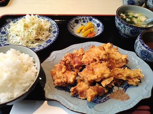 からあげ定食