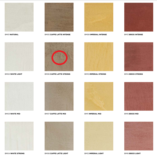 モールテックス色