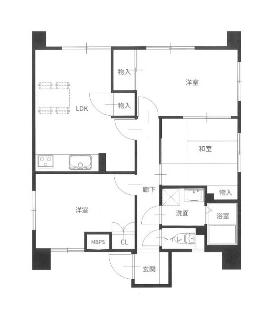 間取り（ビフォー）