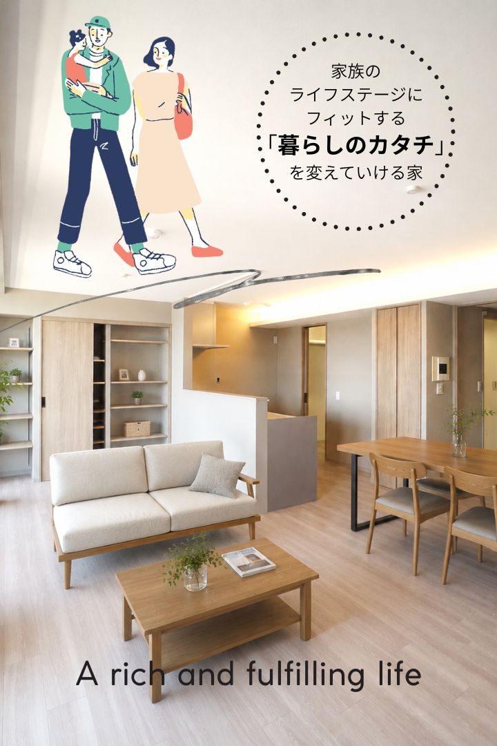 新しいお家を検討している家族