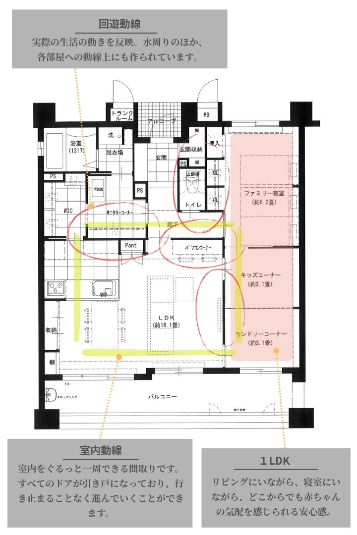 Stage1の間取り