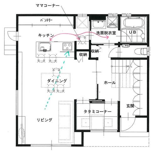 Ｏ邸間取り