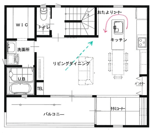 Ｉ様邸間取り